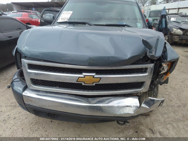 2GCEC19J181258476 - 2008 CHEVROLET SILVERADO C1500 TEAL photo 6