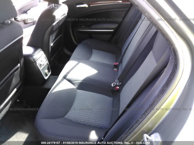 2C3CCAAG6CH251714 - 2012 CHRYSLER 300 GRAY photo 8