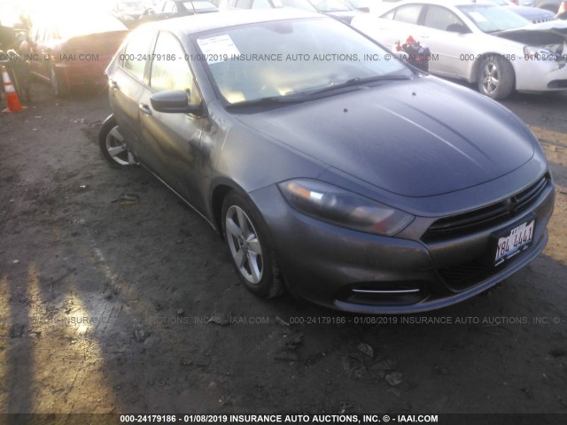 1C3CDFBB5FD336834 - 2015 DODGE DART SXT GRAY photo 1