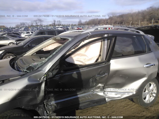 JN8AS5MT3CW605667 - 2012 NISSAN ROGUE S/SV GRAY photo 6