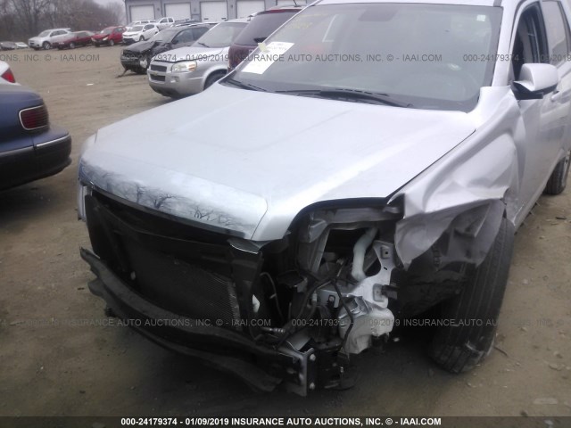 2GKFLRE34F6334108 - 2015 GMC TERRAIN SLE SILVER photo 6