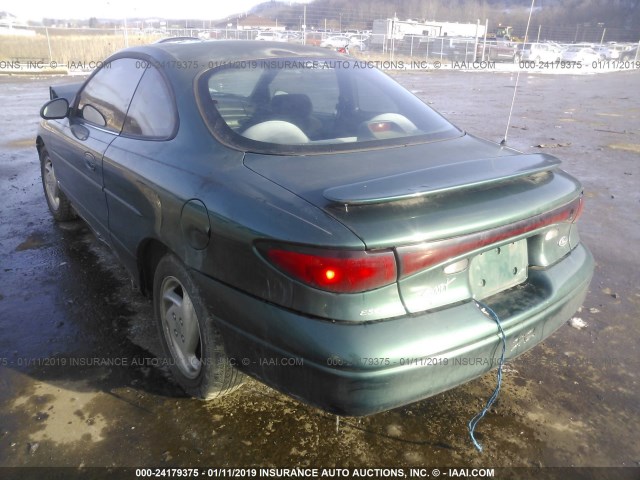 3FAKP1133XR154074 - 1999 FORD ESCORT ZX2/COOL/HOT GREEN photo 3