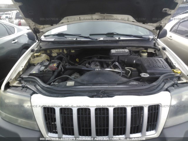 1J4GW48S04C400570 - 2004 JEEP GRAND CHEROKEE LAREDO/COLUMBIA/FREEDOM 白色 照片 10