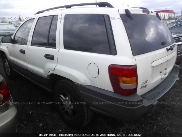 1J4GW48S04C400570 - 2004 JEEP GRAND CHEROKEE LAREDO/COLUMBIA/FREEDOM 白色 照片 3