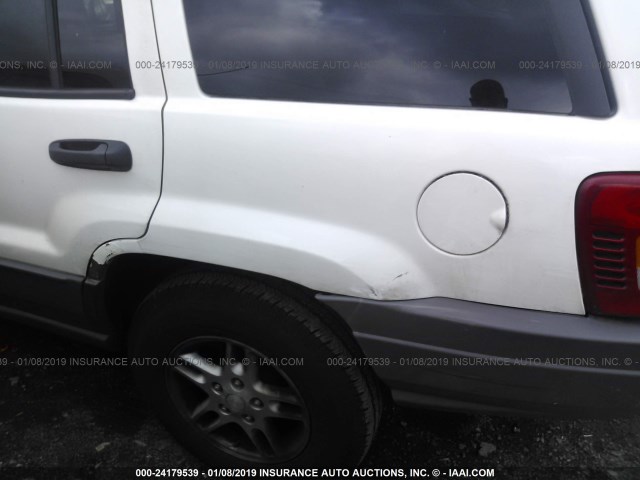 1J4GW48S04C400570 - 2004 JEEP GRAND CHEROKEE LAREDO/COLUMBIA/FREEDOM 白色 照片 6