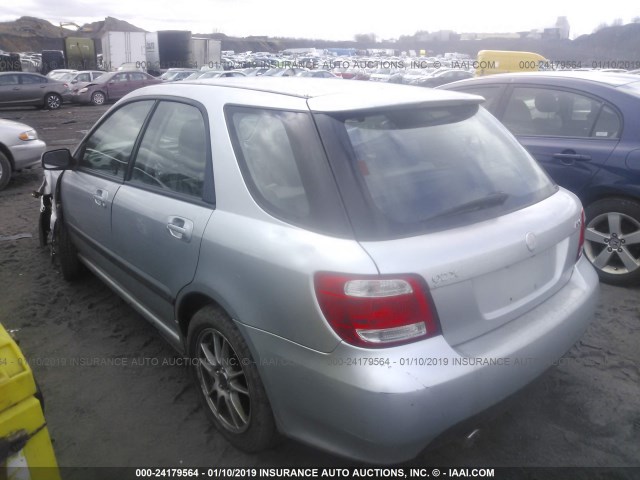 JF4GG22675H057840 - 2005 SAAB 9-2 AERO SILVER photo 3