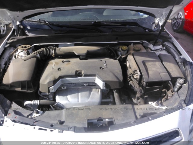 1G11B5SA6DF301840 - 2013 CHEVROLET MALIBU LS WHITE photo 10
