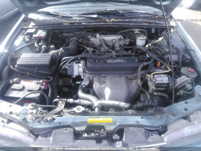 1HGCB7666MA198970 - 1991 HONDA ACCORD EX/EX-R GREEN photo 10