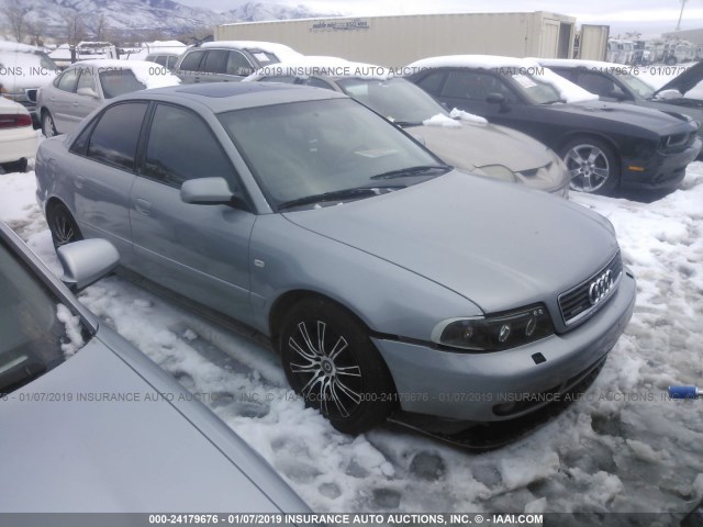 WAUDC68D71A017051 - 2001 AUDI A4 1.8T QUATTRO GRAY photo 1