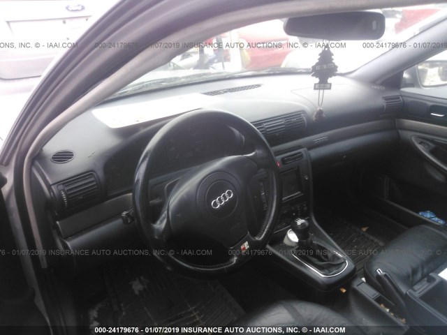 WAUDC68D71A017051 - 2001 AUDI A4 1.8T QUATTRO GRAY photo 5