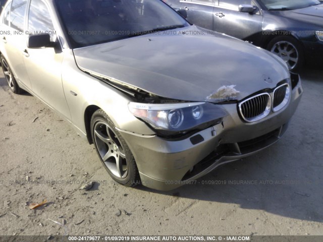 WBANF73547CU28454 - 2007 BMW 530 XI Pewter photo 6