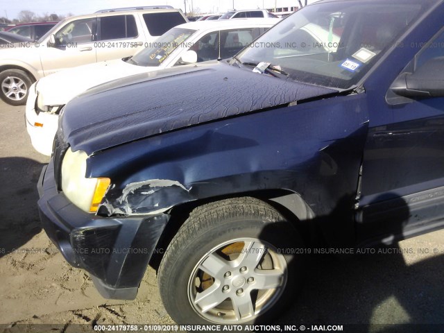 1J4GR48K96C262652 - 2006 JEEP GRAND CHEROKEE LAREDO/COLUMBIA/FREEDOM 蓝色 照片 6