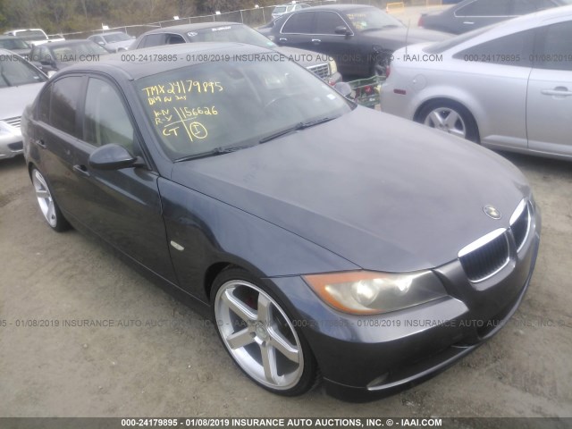 WBAVB17556NK35025 - 2006 BMW 325 I AUTOMATIC SILVER photo 1