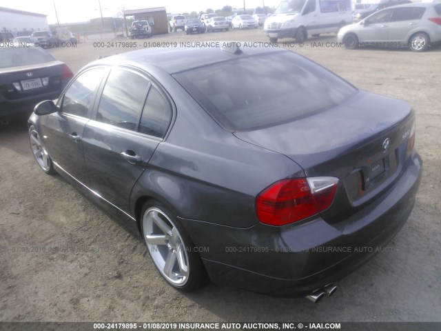 WBAVB17556NK35025 - 2006 BMW 325 I AUTOMATIC SILVER photo 3