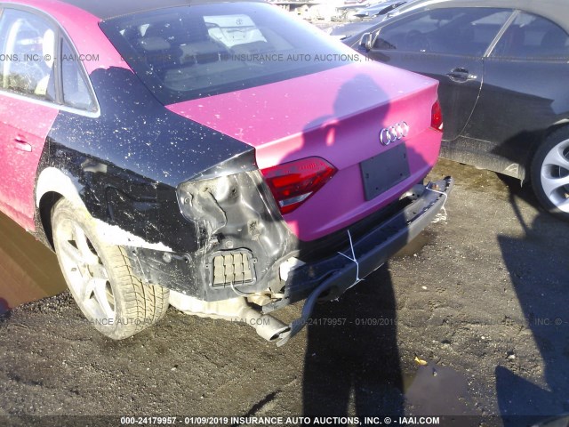 WAUMK78K89A073146 - 2009 AUDI A4 PRESTIGE PINK photo 6