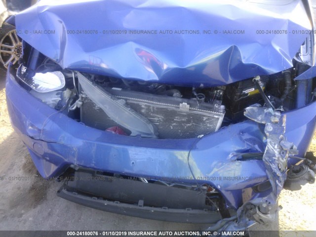 3HGGK5H87FM720726 - 2015 HONDA FIT EX/EXL BLUE photo 6