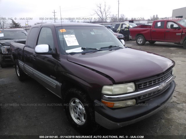 2GCEC19T1X1164193 - 1999 CHEVROLET SILVERADO C1500 MAROON photo 1