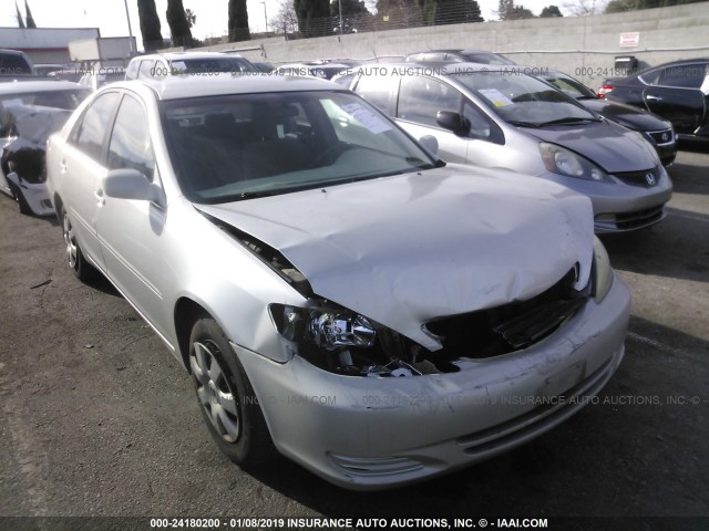 4T1BE32K94U854781 - 2004 TOYOTA CAMRY LE/XLE/SE SILVER photo 1