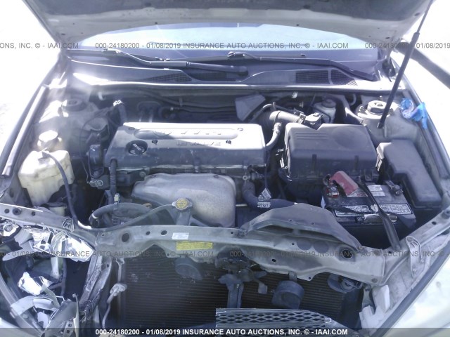 4T1BE32K94U854781 - 2004 TOYOTA CAMRY LE/XLE/SE SILVER photo 10