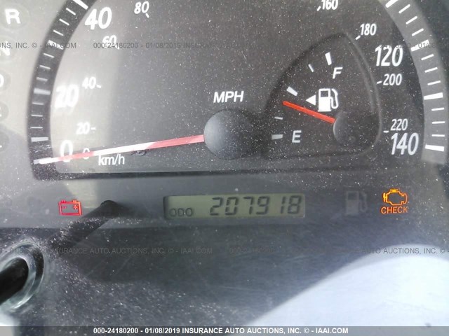 4T1BE32K94U854781 - 2004 TOYOTA CAMRY LE/XLE/SE SILVER photo 7