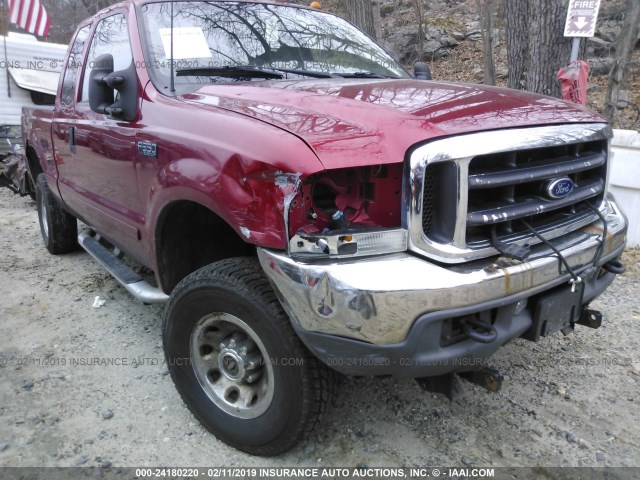 1FTSX31LX3EB04095 - 2003 FORD F350 SRW SUPER DUTY RED photo 6