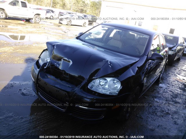 3VWRM71K59M085087 - 2009 VOLKSWAGEN JETTA SE/SEL BLACK photo 2