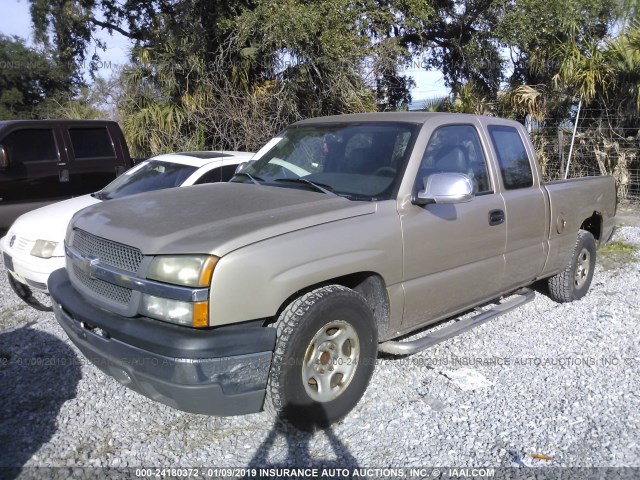 2GCEC19T341310590 - 2004 CHEVROLET SILVERADO C1500 GOLD photo 2