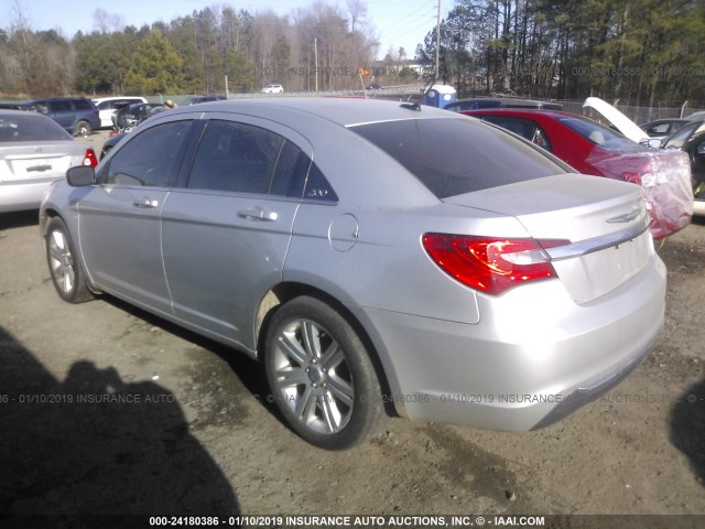 1C3CCBBB6CN283661 - 2012 CHRYSLER 200 TOURING GRAY photo 3