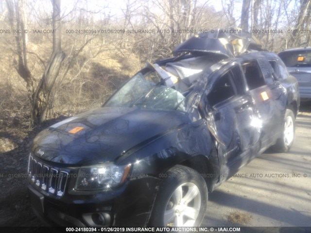 1C4NJDBB5ED776665 - 2014 JEEP COMPASS SPORT BLACK photo 6