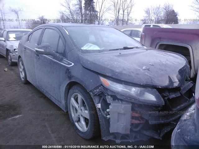 1G1RA6E44DU125562 - 2013 CHEVROLET VOLT BLACK photo 1