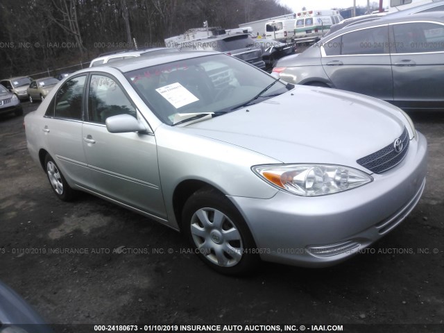 4T1BE32K33U181291 - 2003 TOYOTA CAMRY LE/XLE/SE SILVER photo 1