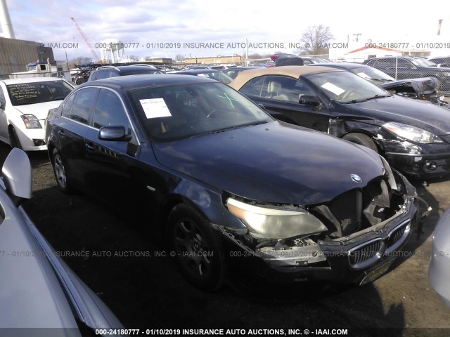 WBANA53594B847162 - 2004 BMW 525 I BLACK photo 1