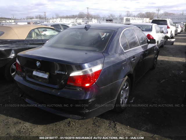 WBANA53594B847162 - 2004 BMW 525 I BLACK photo 4