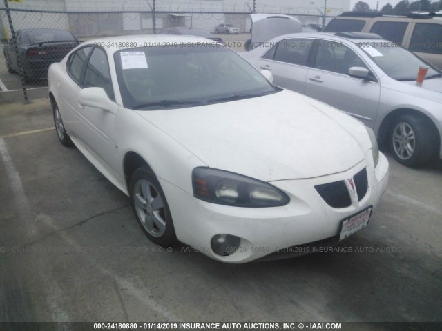 2G2WP552481162070 - 2008 PONTIAC GRAND PRIX თეთრი ფოტო 1