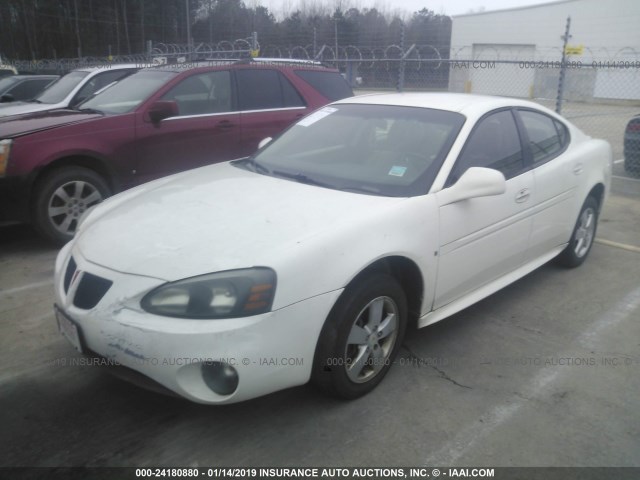 2G2WP552481162070 - 2008 PONTIAC GRAND PRIX თეთრი ფოტო 2