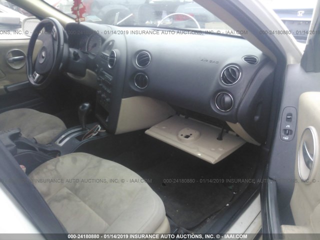2G2WP552481162070 - 2008 PONTIAC GRAND PRIX თეთრი ფოტო 5
