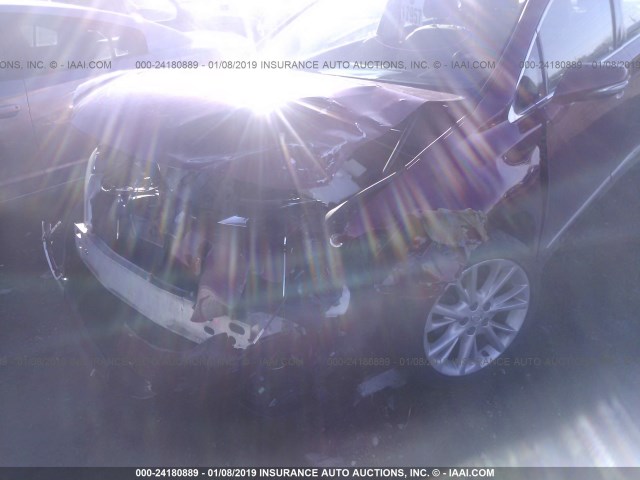 JTHBB1BA6A2036780 - 2010 LEXUS HS 250H RED photo 6