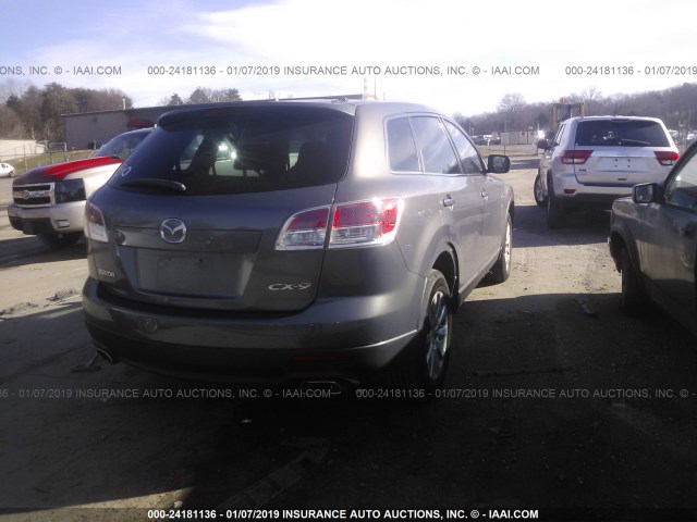 JM3TB28Y770107187 - 2007 MAZDA CX-9 GRAY photo 4