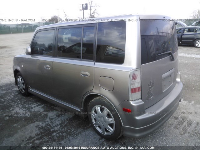 JTLKT324250181714 - 2005 TOYOTA SCION XB 灰色 照片 3