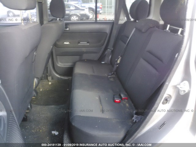 JTLKT324250181714 - 2005 TOYOTA SCION XB 灰色 照片 8