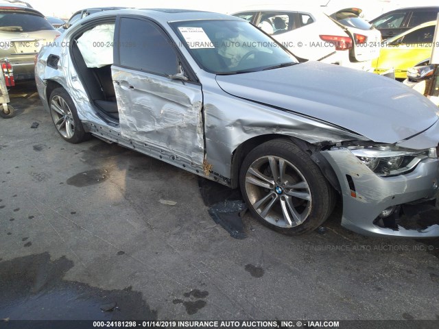 WBA8E9C59GK648853 - 2016 BMW 328 I SULEV 银色 照片 6