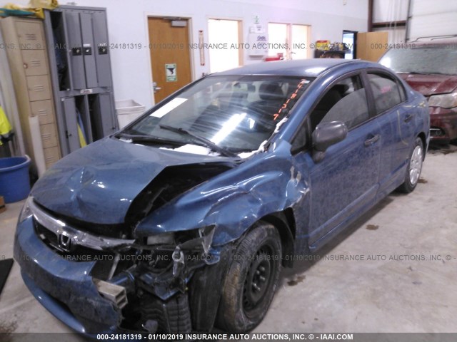 19XFA1F33BE047371 - 2011 HONDA CIVIC VP BLUE photo 2