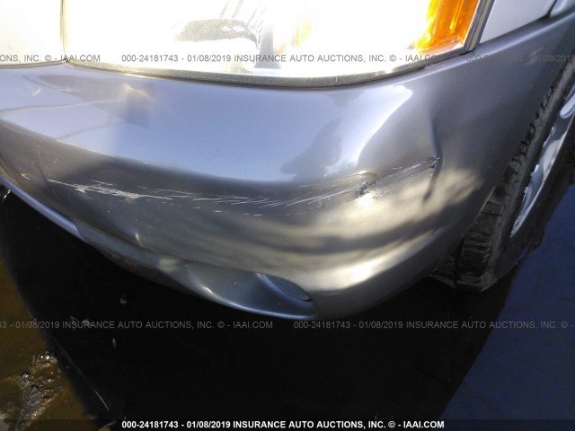 4F2CU081X2KM65634 - 2002 MAZDA TRIBUTE LX/ES 银色 照片 6