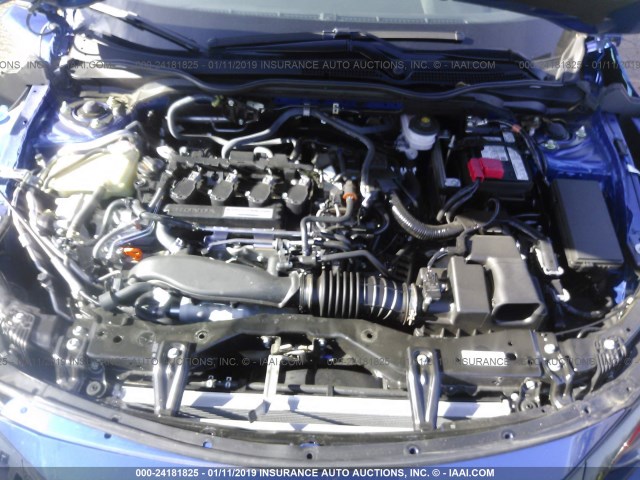SHHFK7H42JU417173 - 2018 HONDA CIVIC SPORT 蓝色 照片 10