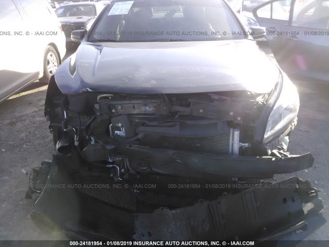 1G11B5SLXEF168826 - 2014 CHEVROLET MALIBU LS შავი ფოტო 6