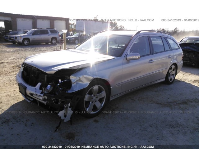 WDBUH83JX5X169212 - 2005 MERCEDES-BENZ E 500 4MATIC SILVER photo 2