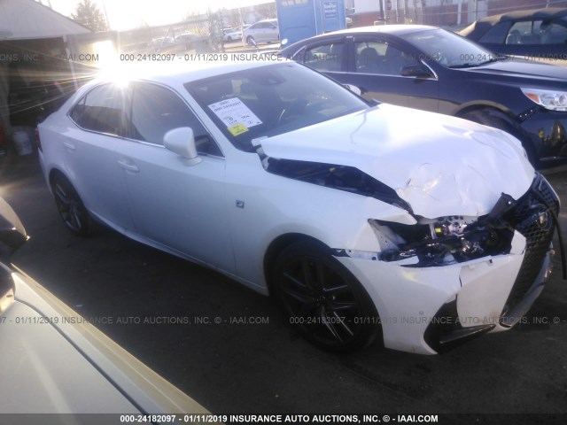 JTHBA1D29J5080361 - 2018 LEXUS IS 300 WHITE photo 1