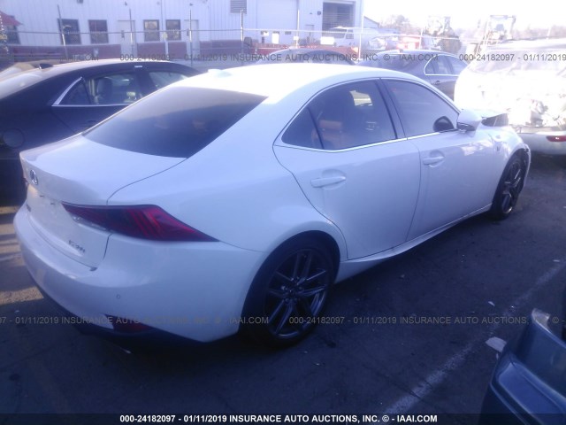 JTHBA1D29J5080361 - 2018 LEXUS IS 300 WHITE photo 4