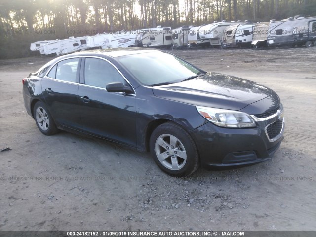 1G11B5SL4FF178284 - 2015 CHEVROLET MALIBU LS GRAY photo 1