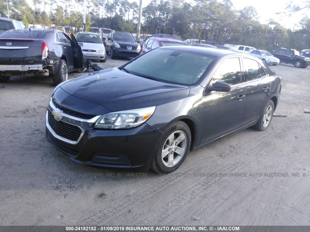 1G11B5SL4FF178284 - 2015 CHEVROLET MALIBU LS GRAY photo 2
